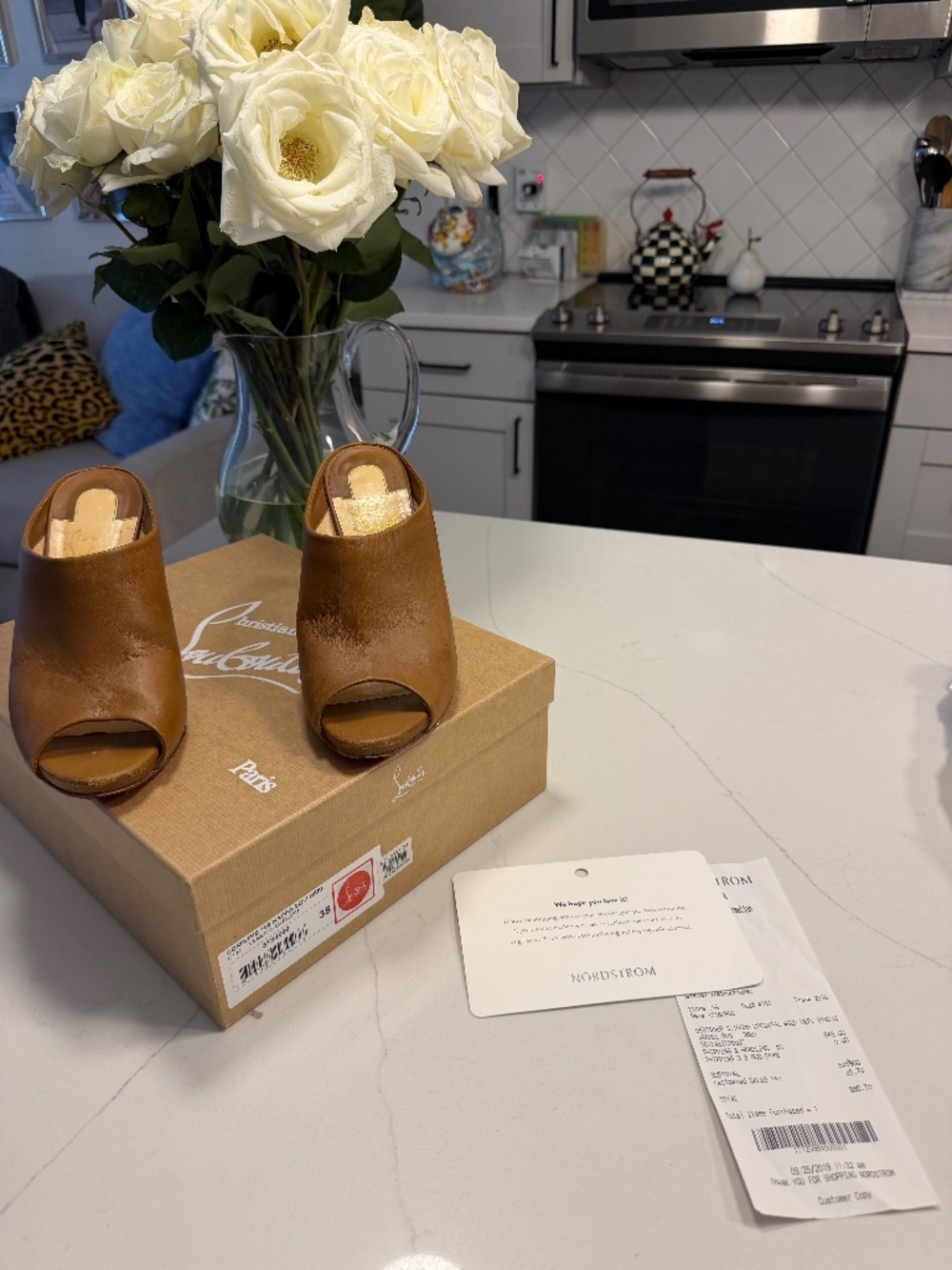 Christian Louboutin heels size 8